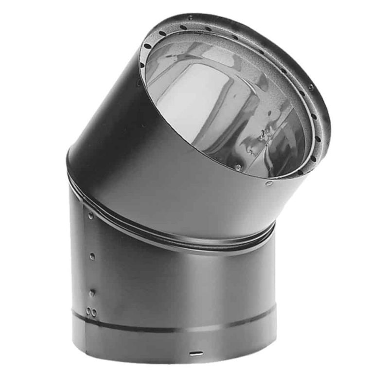 DuraVent 6DVL-E45 Black 6" Inner Diameter