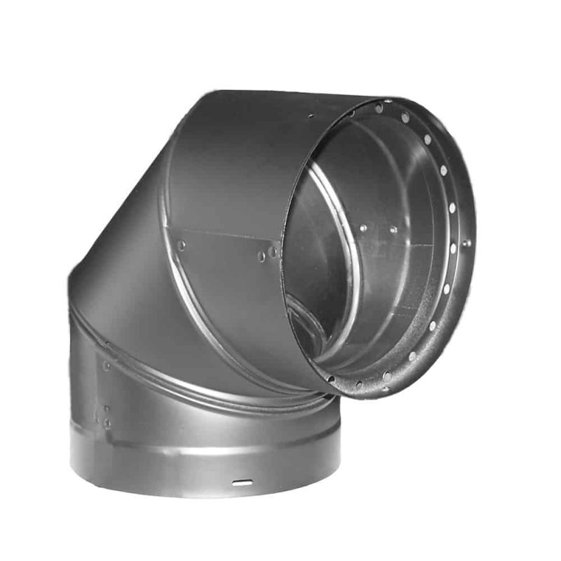 DuraVent 6DVL-E90 Black 6" Inner Diameter