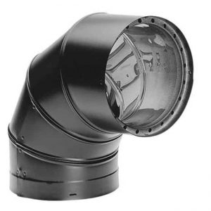 DuraVent 8DVL-E90 Black 8" Inner Diameter