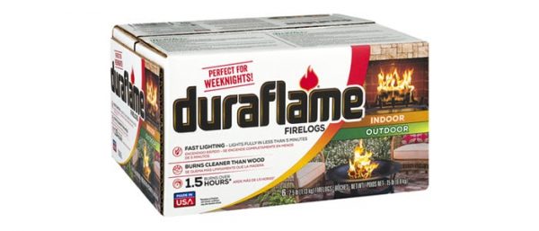 Duraflame 6-pack 2.5LB Firelogs PDQ