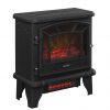 Duraflame Freestanding Infrared Quartz Fireplace Stove, Black 4