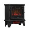 Duraflame Freestanding Infrared Quartz Fireplace Stove, Black 5