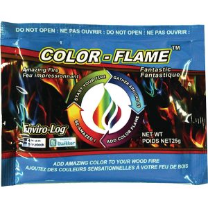 Dynabrade Enviro-Log Color Flame Color-Changing Fire Packets