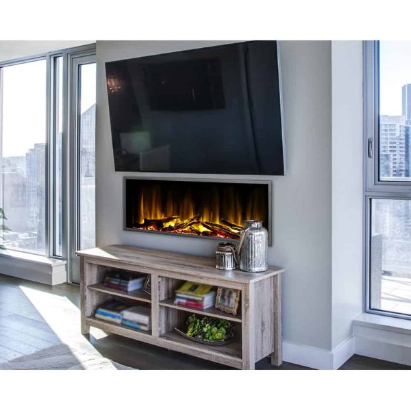 Dynasty 45 in. LED Wall Mounted Electric Fireplace 3