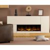 Dynasty 57 in. LED Wall Mounted Electric Fireplace 8