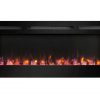 Dynasty 60 in Built-in LED Electric Fireplace Tempered Glass Frame 5