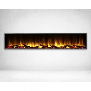 Dynasty 80 in. LED Wall Mounted Electric Fireplace