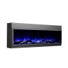 Dynasty 80 in. LED Wall Mounted Electric Fireplace 10