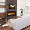 1400W Wall Hanging Fireplace 3D Vivid Fireplace Space Heaters Room Heater for Indoor Use with Realistic Fake Wood 3 Flame Settings -CSA Certified