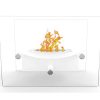 Elite Flame ET7012WHT-EF Arkon Tabletop Portable Bio Ethanol Fireplace in White 3