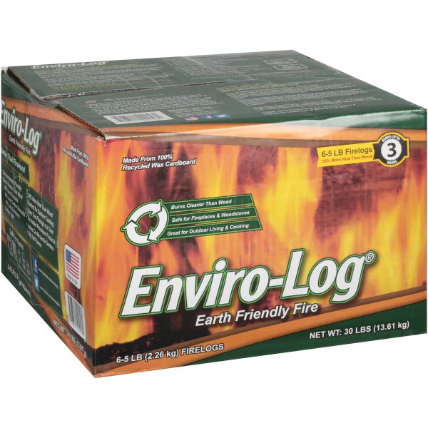 Enviro-Log 5lb Firelogs - 6 Pack 1