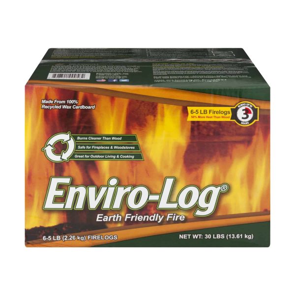 Enviro-Log 5lb Firelogs - 6 Pack