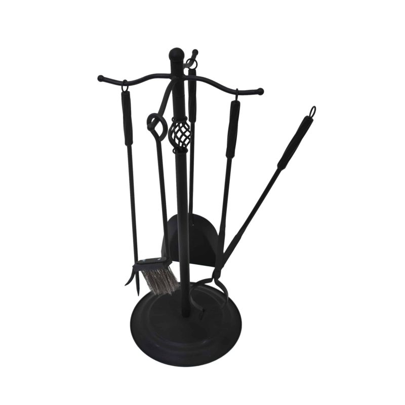 Estelle Iron Fireplace Tool Set