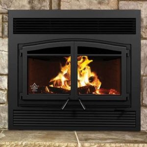 FL-064 Flame Monaco XL Woodburning Fireplace