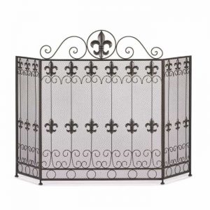 FRENCH REVIVAL FIREPLACE SCREEN