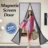 Finnhomy Magnetic Screen Door Hand Free Mesh Curtain
