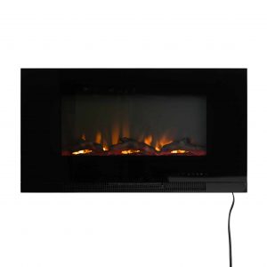 Fire Sense Wall Mount Electric Fireplace