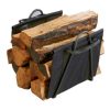 Fireplace Blk Log Tote