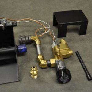 Fireplace Brass Gas Log Safety Propane LP Gas Pilot Light Complete Kit New