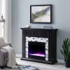 Frescan Marble Color Changing Fireplace by Ember Interiors 30
