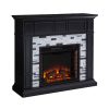 Frescan Marble Electric Fireplace by Ember Interiors 20