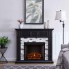 Frescan Marble Electric Fireplace by Ember Interiors