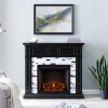 Frescan Marble Electric Fireplace by Ember Interiors 30