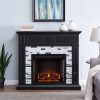 Frescan Marble Electric Fireplace by Ember Interiors 24