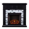 Frescan Marble Electric Fireplace by Ember Interiors 26