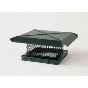 Gelco 13" x 13" Galvanized Single-Flue Chimney Cap 3/4" Mesh