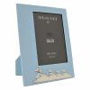 Gelco Italian 925 Sterling Silver & Blue Wood Ducks Picture Frame (5X7)