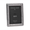 Gelco Italian 925 Sterling Silver Hand Embossed Daisy Picture Frame (9x13)