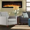 Gibson Living LW2060WS-GL 60 in. GL2060WS Reno Pebble Built in Recessed Wall Mounted Electric Fireplace 4