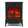 Gibson Living LW4203-GL Apollo Electric Fireplace Free Standing Portable Space Heater Stove