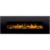 Gibson Living LW5072LE-GL 72 in. GL5072LE Oakland Log Linear Wall Mounted Electric Fireplace