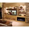 Gibson Living LW5075BK-GL 50 in. GL5050CE Lawrence Crystal Electric Wall Mounted Fireplace, Black 9