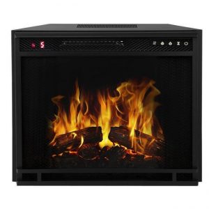 Gibson Living LW8033FLT-GL 33 in. Flat Ventless Heater Electric Fireplace Insert