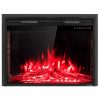GoFlame 36'' 750W-1500W Fireplace Heater Electric Embedded Insert Timer Flame Remote 17