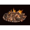 Grand Canyon Gas Logs RFS-36 Round Flat Stack Complete Logs Fire Pit