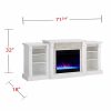 Grand Heights Color Changing Bookcase Fireplace 16