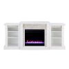 Grand Heights Color Changing Bookcase Fireplace 19