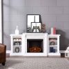Grand Heights Faux Stone Electric Fireplace