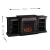 Grand Heights Faux Stone Low Profile Electric Fireplace 13