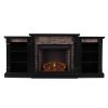 Grand Heights Faux Stone Low Profile Electric Fireplace 20