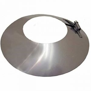 Gray Metal 3-335 3 in. Galvanized Storm Collar