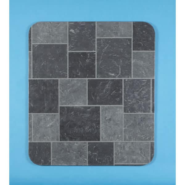 Gray Tile Slate Metal Stove Board