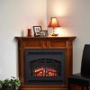 GreatCo Columbia Series Mantel w/ Electric Fireplace