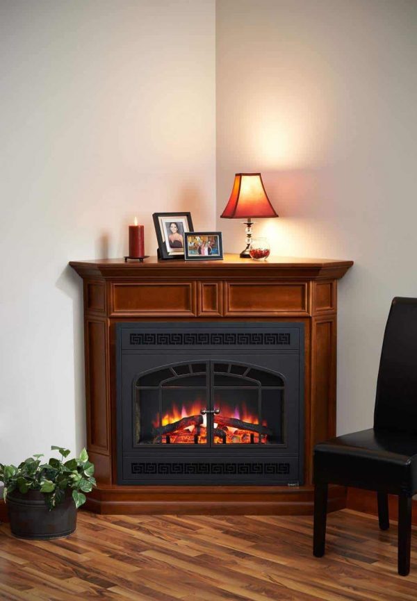 GreatCo Columbia Series Mantel w/ Electric Fireplace