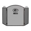 Green Bay Packers Imperial Fireplace Screen - Brown