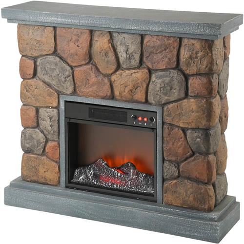 Grizzly Industrial T10832 Electric Fireplace Sim. Stones